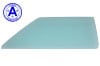 Door Glass - Glue In - TINT - Driver Side - Grade A - Used ~ 1970 Mercury Cougar / 1970 Ford Mustang 1970,1970 cougar,1970 mustang,bonded,cougar,d0w,d0z,door,driver,early,ford,ford mustang,glass,glue,grade,mercury,mercury cougar,mustang,side,tint,tinted,used,driver,drivers,drivers,11171,left