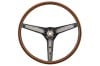 Steering Wheel - Three Spoke - Rim Blow - Restoration Service ~ 1969 Mercury Cougar / 1969 Ford Mustang