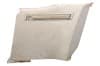Rear Interior Panel - Standard - PARCHMENT / OFF-WHITE - Passenger Side - Used ~ 1967 Mercury Cougar 1967,1967 cougar,basket,basketweave,c7w,cougar,decorative,filler,panels,interior,mercury,mercury cougar,panel,parchment,passenger,rear,side,standard,strip,used,weave,white,passenger,passengers,passengers,side,11444