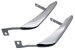 Bumper Guards - Front - PAIR - PRE-PAY CORE CHARGE - Restored ~ 1967 - 1968 Mercury Cougar 741389,741389-corecharge,07041389-corecharge,67fguards-50core 1967,1967 cougar,1968,1968 cougar,bumper,bumperettes,c7w,c8w,charge,core,cougar,front,guards,mercury,mercury cougar,pair,pay,pre,rechromed,restored,driver,drivers,driver