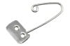 Coat Hook / Shoulder Belt Hook - Passenger Side - Used ~ 1968 Mercury Cougar / 1968 Ford Mustang 1968,1968 cougar,1968 mustang,belt,c8w,c8z,clip,coat,cougar,ford,ford mustang,harness,head,headliner,hook,lace,liner,mercury,mercury cougar,mustang,passenger,seat,shoulder,side,used,wind,windlace,passenger,passengers,passengers,side,11505,fabric,interior,roof,liner,xr7,holder