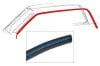 Windlace - DARK BLUE - Headliner - EACH - Repro ~ 1967 - 1970 Mercury Cougar / 1967 - 1970 Ford Mustang 1967,1967 cougar,1967 mustang,1968,1968 cougar,1968 mustang,1969,1969 cougar,1969 mustang,1970,1970 cougar,1970 mustang,c7w,c7z,c8w,c8z,c9w,c9z,cougar,d0w,d0z,dark blue,ford mustang,head,head liner,headliner,lace,liner,mercury,mercury cougar,new,pinchweld,reproduction,wind,wind lace,windlace,11958,fabric,interior,roof,liner,xr7