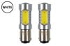 2 Pack of White Plasma LED 1076 Bulbs