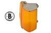 Lens - Turn Signal / Parking Light - Front - Passenger Side - Grade B - Used  ~ 1971 - 1972 Mercury Cougar 1971 cougar,1972 cougar,1973,1973 cougar,73 cougar,cougar,d1w,d2w,d3w,ford,front,grade,lens,light,mercury,mercury cougar,mustang,parking,passenger,side,signal,turn,used,corner,marker,passenger,passengers,passengers,side,13089,turn lamp
