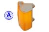 Lens - Turn Signal / Parking Light - Front - Passenger Side - Grade A - Used  ~ 1971 - 1972 Mercury Cougar