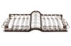 Rear Seat - Lower Frame Assembly - Convertible - Used ~ 1971 - Early 1972 Mercury Cougar / 1971 - Early 1972 Ford Mustang 1971,1971 cougar,1971 mustang,1972,1972 cougar,1972 mustang,D1W,D1Z,D2W,D2Z,bench,bottom,cougar,coupe,ford,ford mustang,hard top,lower,mercury,mercury cougar,mustang,rear,rear seat bottom,seat,spring assembly,frame,used,12818