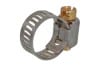 Hose Clamp - Fuel Line - Repro ~ 1967 - 1973 Mercury Cougar 1967,1967 cougar,1968,1968 cougar,1969,1969 cougar,1970,1970 cougar,1971,1971 cougar,1972,1972 cougar,1973,1973 cougar,c7w,c8w,c9w,clamp,cougar,d0w,d1w,d2w,d3w,hose,line,mercury,mercury cougar,new,repro,reproduction,fuel,gas,clip,12865