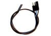 Front Turn Signal - Harness Pigtail - Repro ~ 1967 - 1970 Mercury Cougar / 1967 - 1970 Ford Mustang  1970,1970 cougar,1970 mustang,D0W,D0Z,cougar,ford,ford mustang,mercury,mercury cougar,mustang,1967,1967 cougar,1968,1968 cougar,1969,1969 cougar,C7W,C8W,C9W,cougar,harness,mercury,mercury cougar,pigtail,repro,signal,turn,wiring,front,12896,turn lamp