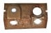 Retainer - Wiper Switch and Lighter Rear Retainer - Used ~ 1971 - 1973 Mercury Cougar / 1971 - 1973 Ford Mustang D1ZB-17C584-AC 1971,1971 cougar,1971 mustang,1972,1972 cougar,1972 mustang,1973,1973 cougar,1973 mustang,D1W,D1Z,D2W,D2Z,D3W,D3Z,bracket,cougar,ford,ford mustang,mercury,mercury cougar,mustang,rear bracket,retaining,wiper,wiper switch,13079