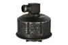 Oil Cap - Twist-on - Black - Used ~ 1968 Mercury Cougar / 1968 Ford Mustang C8AZ-6766-A,1968,1968 cougar,1968 mustang,C8W,C8Z,autolite,cap,cougar,ford,ford mustang,mercury,mercury cougar,mustang,oem ford,oil,oil cap,13129