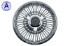 Spinner Hubcap - Wheel Cover - Black Center - Wire Spoke - Grade A - Used ~ 1967 Mercury Cougar