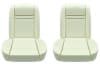 Seat Cushion Foam - PREMIUM - XR7  PAIR - Repro ~ 1967 Mercury Cougar