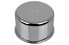 Oil Cap - Push On-  CHROME - Open Emissions - w/ Oval Ford Logo - Repro ~ 1967 - 1968 Mercury Cougar / 1967 - 1968 Ford Mustang 1967,1967 cougar,1967 mustang,1968,1968 cougar,1968 mustang,c7w,c7z,c8w,c8z,cap,chrome,cougar,emissions,fomoco,ford,ford mustang,logo,mercury,mercury cougar,mustang,new,oil,open,oval,push,repro,reproduction,13859
