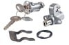 Lock Cylinder - Rear Deck / Trunk Lid - w/ Glove Box Latch and Key - Repro ~ 1969 - 1970 Mercury Cougar / 1969 - 1970 Ford Mustang 1969,1969 cougar,1969 mustang,1970,1970 cougar,1970 mustang,box,c9w,c9z,cougar,cylinder,d0w,d0z,deck,ford,ford mustang,glove,key,latch,lid,lock,mercury,mercury cougar,mustang,new,rear,repro,reproduction,set,trunk,cylender,13876