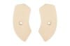 Seat Hinge - Covers - Neutral - PAIR - Repro ~ 1967 Mercury Cougar - 1967 Ford Mustang