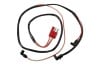 Wire Assembly - Dash to Engine Gauge Feed - 289 / 302 - Push-on Oil Sender Boot - Repro ~ 1967 - 1968 Mercury Cougar C6DZ-14289,1967 cougar,289,302,1967,1968,1968 cougar,c7w,c8w,cougar,dash,engine,feed,harness,mercury,mercury cougar,new,repro,reproduction,13985