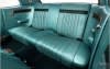 Interior Seat Upholstery - Vinyl - Decor - AQUA - Rear Seat - Repro ~ 1968 Mercury Cougar 1968,1968 cougar,aqua,bucket,c8w,cougar,decor,interior,kit,mercury,mercury cougar,new,only,rear,repro,reproduction,seat,upholstery,vinyl,cover,back,seat,14626