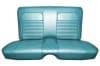 Interior Seat Upholstery - Vinyl - Standard - AQUA - Rear Seat - Repro ~ 1968 Mercury Cougar 1968,1968 cougar,aqua,c8w,cougar,interior,kit,mercury,mercury cougar,new,only,rear,repro,reproduction,seat,standard,upholstery,vinyl,cover,back,seat,14628