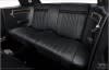 Interior Seat Upholstery - Vinyl - Decor - BLACK - Rear Seat - Repro ~ 1968 Mercury Cougar 1968,1968 cougar,black,bucket,c8w,cougar,decor,interior,kit,mercury,mercury cougar,new,only,rear,repro,reproduction,seat,upholstery,vinyl,cover,14632