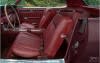 Interior Seat Upholstery - Vinyl - Decor - DARK RED - Complete Kit - Repro ~ 1968 Mercury Cougar