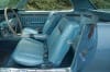 Interior Seat Upholstery - Vinyl - Decor - LIGHT BLUE - Decor - Complete Set - Repro ~ 1968 Mercury Cougar