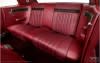 Interior Seat Upholstery - Vinyl - Decor - DARK RED - Rear Seat - Repro ~ 1968 Mercury Cougar