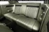 Interior Seat Upholstery - Vinyl - Decor - LIGHT IVY GOLD / LIGHT GREEN - Rear Seat - Repro ~ 1968 Mercury Cougar 1968,1968 cougar,bucket,c8w,cougar,decor,gold,interior,ivy,kit,light,mercury,mercury cougar,new,only,rear,repro,reproduction,seat,upholstery,vinyl,14657