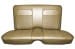 Interior Upholstery - Vinyl - Standard - NUGGET GOLD - Rear Seat - Repro ~ 1968 Mercury Cougar 2001010,68stdvinylkit-1y -ro,68stdvinylkit-1y-ro 1968,1968 cougar,c8w,cougar,gold,interior,kit,mercury,mercury cougar,new,nugget,only,rear,repro,reproduction,seat,standard,upholstery,vinyl,back,seat,back,seat,14662
