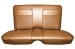Interior Seat Upholstery - Vinyl - Standard - SADDLE - Rear Seat - Repro ~ 1968 Mercury Cougar 2001020,68stdvinylkit-1f-ro,68stdvinylkit-1f -ro 1968,1968 cougar,c8w,cougar,interior,kit,mercury,mercury cougar,new,only,rear,repro,reproduction,saddle,seat,standard,upholstery,vinyl,back,seat,14672
