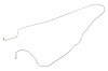 Brake Line - Front to Rear Axle - Front Disc / Drum - STAINLESS STEEL - Repro ~ 1968 - 1969 Mercury Cougar 1968,1968 cougar,1969,1969 cougar,axle,brake,brakes,c8w,c9w,cougar,disc,drum,front,line,mercury,mercury cougar,new,rear,repro,reproduction,stainless,steel,break,14684