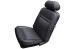 Interior Seat Upholstery - Vinyl - Decor - Coupe / Convertible - BLACK - Front Set - Repro ~ 1969 Mercury Cougar 2001156,69decorkit-2a -fo,69decorkit-2a-fo 1969,1969 cougar,black,c9w,convertible,cougar,coupe,decor,front,interior,kit,mercury,mercury cougar,new,only,repro,reproduction,set,upholstery,vinyl,cover,14807