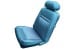 Interior Seat Upholstery - Vinyl - Decor - Coupe / Convertible - LIGHT BLUE - Front Set - Repro ~ 1969 Mercury Cougar 2001161,69decorkit-2b -fo,69decorkit-2b-fo 1969,1969 cougar,blue,c9w,convertible,cougar,coupe,decor,front,interior,kit,light,mercury,mercury cougar,new,only,repro,reproduction,set,upholstery,vinyl,cover,14812