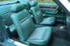 Interior Seat Upholstery - Vinyl - Decor - Convertible - AQUA - Complete Kit - Repro ~ 1969 Mercury Cougar 1969,1969 cougar,aqua,c9w,complete,convertible,cougar,decor,interior,kit,mercury,mercury cougar,new,repro,reproduction,upholstery,cover,14833