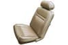 Interior Seat Upholstery - Vinyl - Decor - Coupe / Convertible - NUGGET GOLD - Front Set - Repro ~ 1969 Mercury Cougar