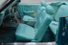 Interior Seat Upholstery - Vinyl - XR7 - Convertible - AQUA - Complete Kit - Repro ~ 1969 Mercury Cougar