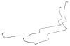 Transmission Cooling Lines - FMX - 351 - STAINLESS STEEL - Repro ~ 1971 - 1973 Mercury Cougar / 1971 - 1973 Ford Mustang 1971,1971 cougar,1972,1972 cougar,1973,1973 cougar,351,cougar,d1w,d2w,d3w,fmx,lines,mercury,mercury cougar,new,repro,reproduction,stainless,steel,transmission,14899