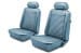 Interior Seat Upholstery - Vinyl - Standard - Coupe - LIGHT BLUE - Front Set - Repro ~ 1969 Mercury Cougar 2001294,69stdintkit-1b -fo,69stdintkit-1b-fo 1969,1969 cougar,blue,c9w,cougar,coupe,front,interior,kit,light,mercury,mercury cougar,new,only,repro,reproduction,set,standard,upholstery,vinyl,14945