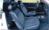Interior Seat Upholstery - Vinyl - XR7 - Coupe - DARK BLUE - w/ Comfortweave Inserts - Complete Kit - Repro ~ 1969 Mercury Cougar