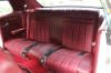 Interior Seat Upholstery - Vinyl - XR7 - Coupe - DARK RED - w/ Comfortweave Inserts - Rear Seat - Repro ~ 1969 Mercury Cougar 1969,1969 cougar,c9w,comfort,comfortweave,cougar,coupe,dark,inserts,interior,kit,knitted,mercury,mercury cougar,new,rear,red,repro,reproduction,seat,upholstery,vinyl,weave,xr7,back,seat,14991