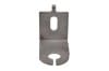 L Bracket - Tilt Cable Adjustment - Used ~ 1968 - 1969 Mercury Cougar / 1968 - 1969 Ford Mustang  1968,1968 cougar,1968 mustang,1969,1969 cougar,1969 mustang,C8W,C8Z,C9W,C9Z,adjustment,bracket,cable,cougar,ford,ford mustang,l,l bracket,mercury,mercury cougar,mustang,tilt,used,15-0185