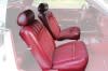Interior Seat Upholstery - Vinyl - XR7 - Coupe / Convertible - DARK RED - w/ Comfortweave Inserts - Front Set - Repro ~ 1969 Mercury Cougar 1969,1969 cougar,c9w,comfort,comfort weave,comfortweave,convertible,cougar,dark,front,kit,knitted,mercury,mercury cougar,new,red,repro,reproduction,upholstery,weave,xr7,15001