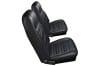 Interior Seat Upholstery - Vinyl - Standard - Coupe / Convertible - BLACK - Front Set - Repro ~ 1970 Mercury Cougar / 1970 Ford Mustang 1970,1970 mustang,D0Z,ford,ford mustang,mustang,1970,1970 cougar,black,cougar,d0w,front,interior,kit,mercury,mercury cougar,new,only,repro,reproduction,standard,upholstery,15052