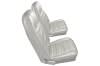 Interior Seat Upholstery - Vinyl - Standard - Coupe / Convertible - WHITE - Front Set - Repro ~ 1970 Mercury Cougar / 1970 Ford Mustang 1970,1970 mustang,D0Z,ford,ford mustang,mustang,1970,1970 cougar,cougar,d0w,front,interior,kit,mercury,mercury cougar,new,only,repro,reproduction,standard,upholstery,white,15064