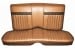 Interior Seat Upholstery - Vinyl - Standard / Decor - SADDLE - Rear Seat - Repro ~ 1967 Mercury Cougar 2001561,67intkit-2f -ro,67intkit-2f-ro 1967,1967 cougar,c7w,cougar,decor,interior,kit,mercury,mercury cougar,new,only,rear,repro,reproduction,saddle,seat,standard,upholstery,vinyl,15207