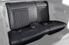Interior Seat Upholstery - Vinyl - Eliminator - w/ Comfortweave Inserts - BLACK - Rear Seat - Repro ~ 1969 Mercury Cougar 1969,1969 cougar,black,c9w,comfort,comfort weave,comfortweave,cougar,eliminator,interior,kit,knitted,mercury,mercury cougar,new,only,rear,repro,reproduction,upholstery,weave,cover,back,seat,15219