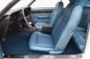 Interior Seat Upholstery - Vinyl - Eliminator - w/ Comfortweave Inserts - LIGHT BLUE - Complete Kit - Repro ~ 1969 Mercury Cougar 1969,1969 cougar,blue,c9w,comfort,comfortweave,complete,cougar,eliminator,inserts,interior,kit,knitted,light,mercury,mercury cougar,new,repro,reproduction,upholstery,vinyl,weave,15221