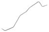 Modulator Line - C-6 - 429CJ - OE STEEL - Repro ~ 1971 Mercury Cougar / 1971 Ford Mustang 1971,1971 cougar,1971 mustang,429cj,cougar,d1w,d1z,ford,ford mustang,line,mercury,mercury cougar,modulator,mustang,new,repro,reproduction,steel,transmission,15241