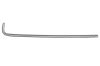Moulding / Trim - Rear Window - Driver Side - Lower - Used ~ 1967 - 1968 Mercury Cougar 1967,1967 cougar,1968,1968 cougar,42405,c7w,c7wy,c8w,cougar,driver,hand,left,lower,mercury,mercury cougar,moulding,rear,side,trim,used,window,molding,,driver,drivers,drivers,15340,left