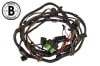 Under Hood Wiring Harness - XR7 - Grade B - Used ~ 1969 Mercury Cougar 1969,14290,1969 cougar,c9w,c9wy,cougar,grade,harness,headlight,hood,loom,main,mercury,mercury cougar,under,underhood,used,wiring,xr7,15373