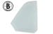 Quarter Window Glass - CLEAR - Passenger Side - CONVERTIBLE - Grade B - Used ~ 1969 Mercury Cougar / 1969 Ford Mustang 2001790,69psqtcnvglass-clear,29700 1969,1969 cougar,1969 mustang,29700,c9w,c9z,clear,convertible,cougar,ford,ford mustang,glass,grade,mercury,mercury cougar,mustang,passenger,quarter,side,used,window,passenger,passengers,passenger